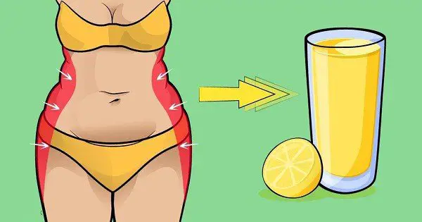 Ginger water the healthiest drink to burn all the fat from the waist, back and thighs