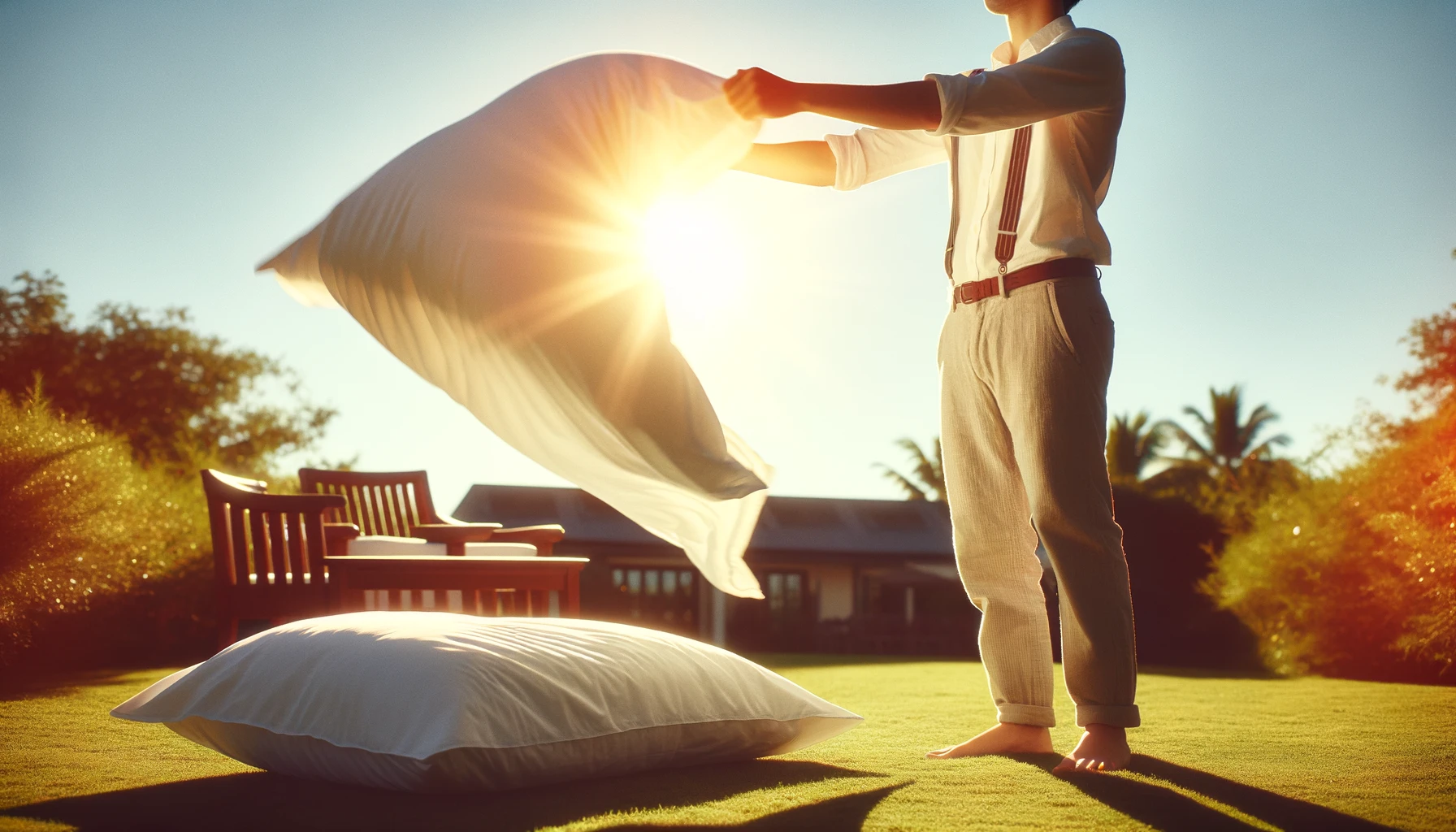 Here’s how to clean your bed pillows so they stay white and smell nice