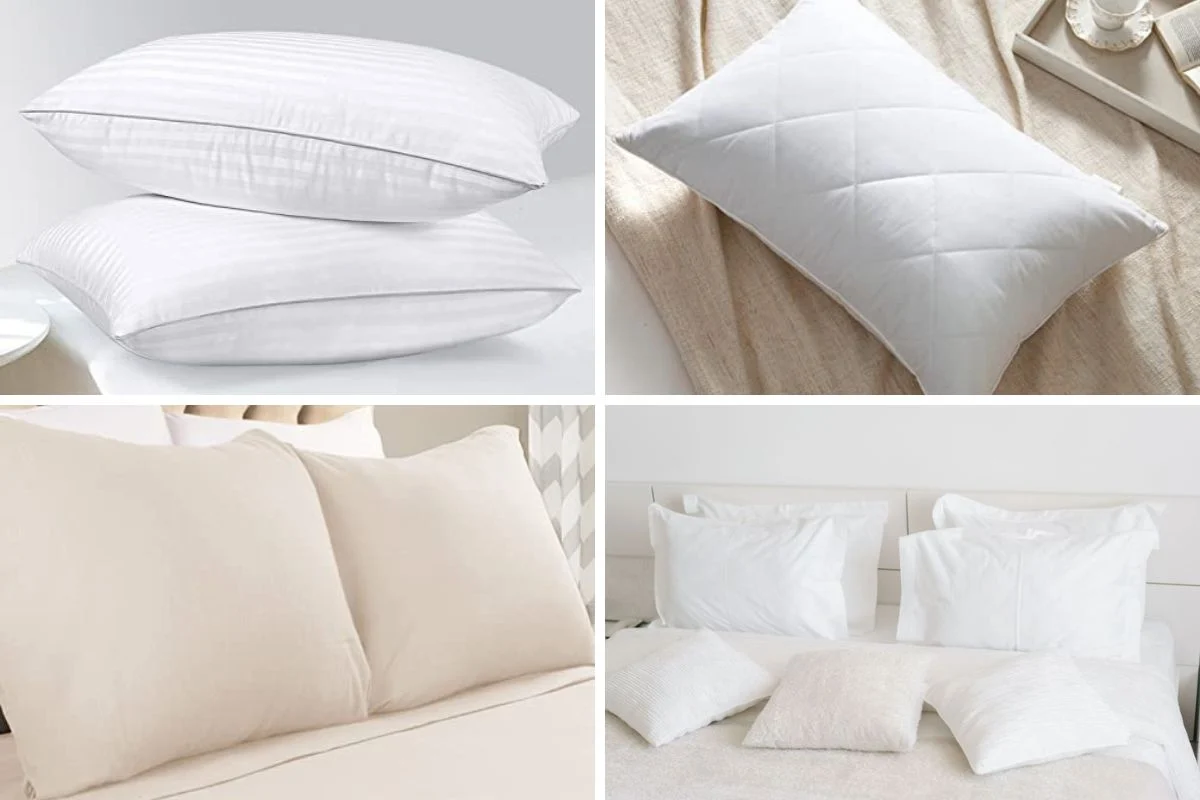 Here’s how to clean your bed pillows so they stay white and smell nice