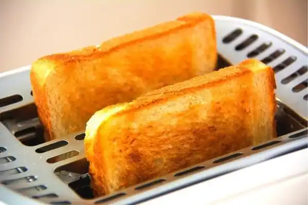 Toaster on kitchen counter