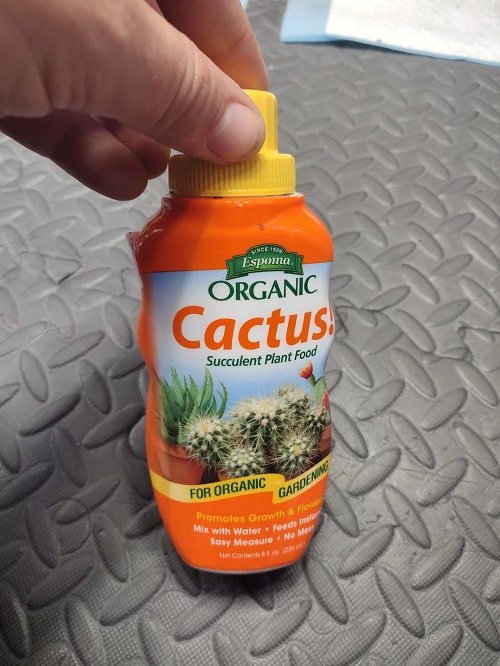 Cactus fertilizer