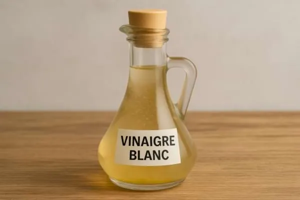 Bottle of white vinegar