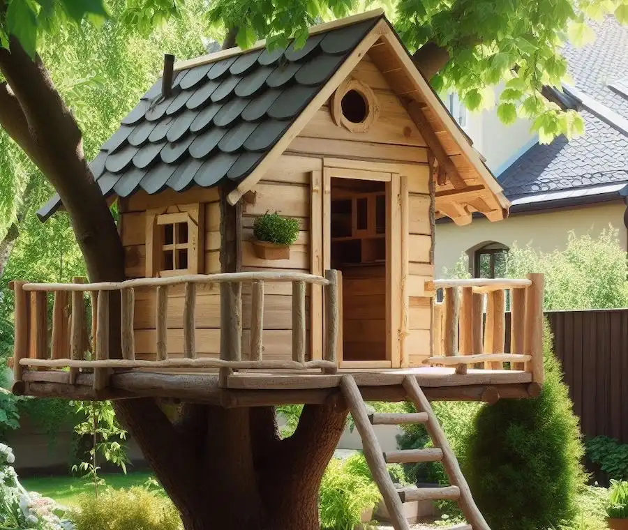 Simple treehouse design