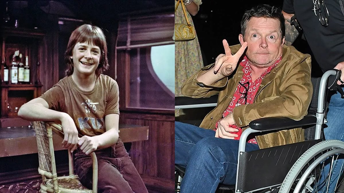Michael J. Fox in his youth