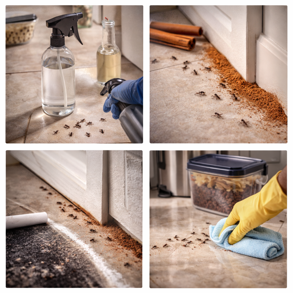 Natural methods against ants