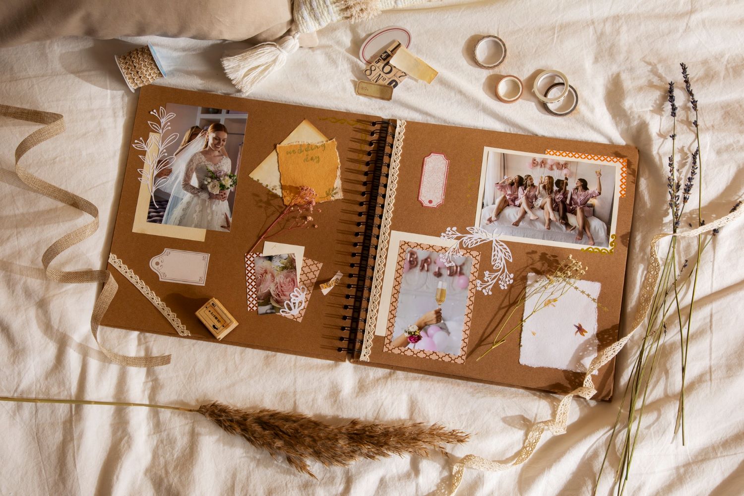Family photo album playing a key role in memory