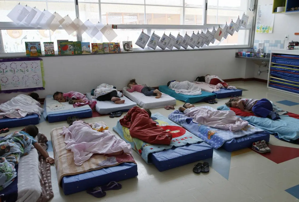 Children napping