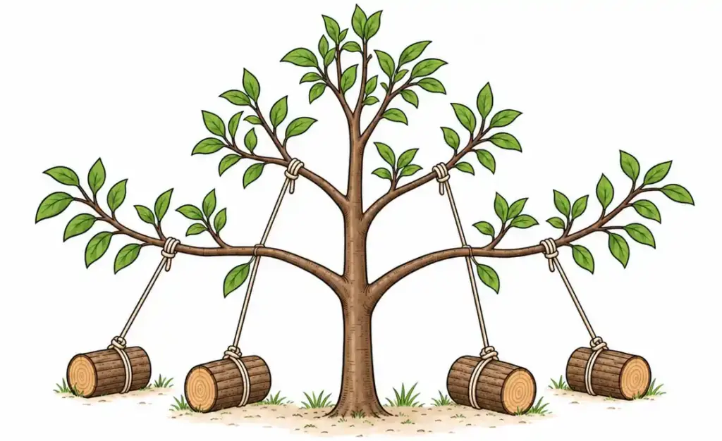 Branch bending technique