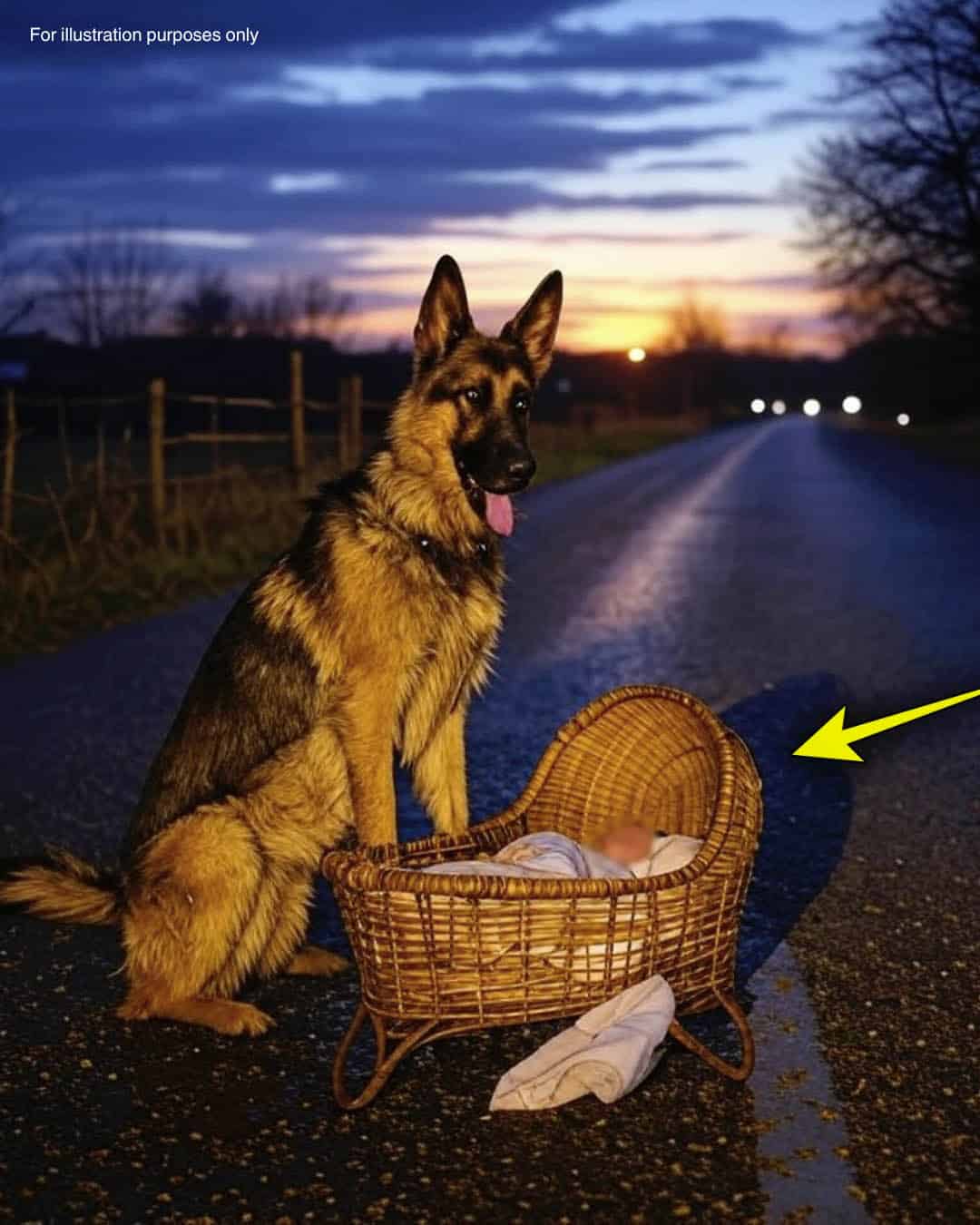 Saved by a stray dog: the incredible story of a baby abandoned in a box during a storm