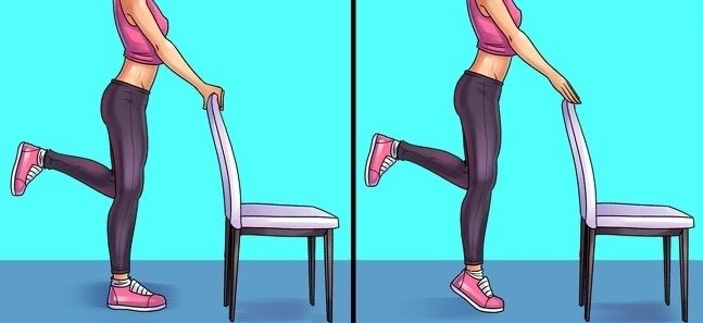Leg raise exercise
