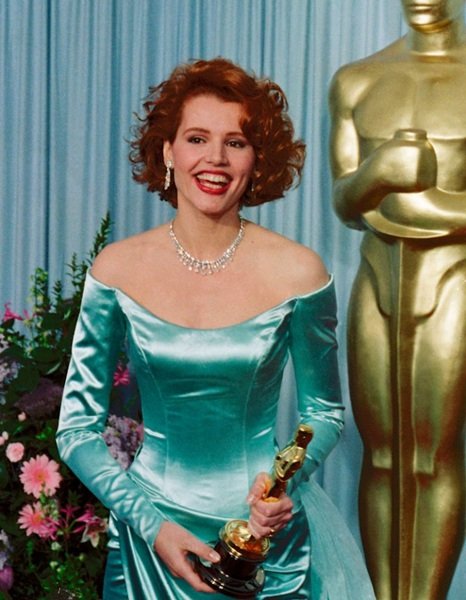 Geena Davis in Action