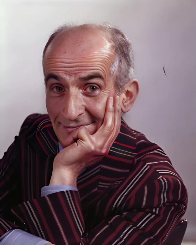 Louis de Funès as a mature man