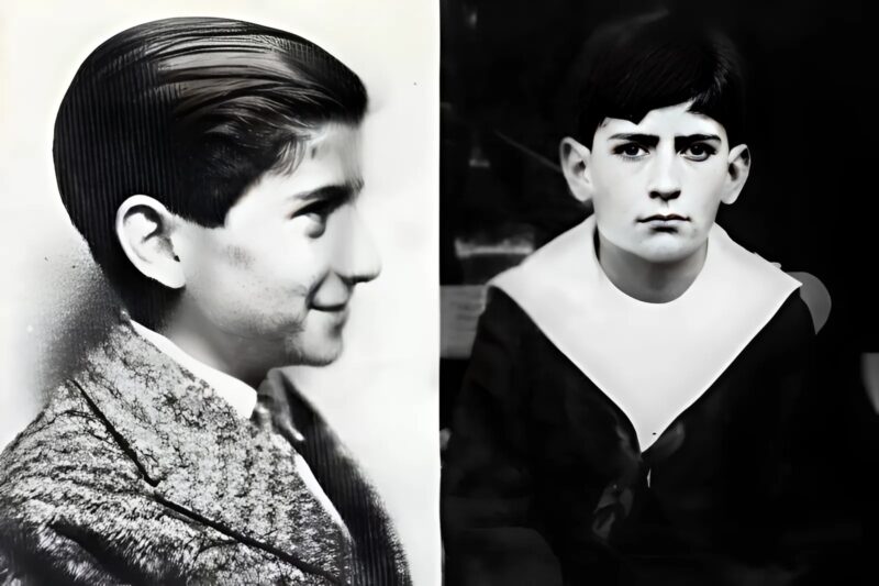 Childhood photo of Louis de Funès