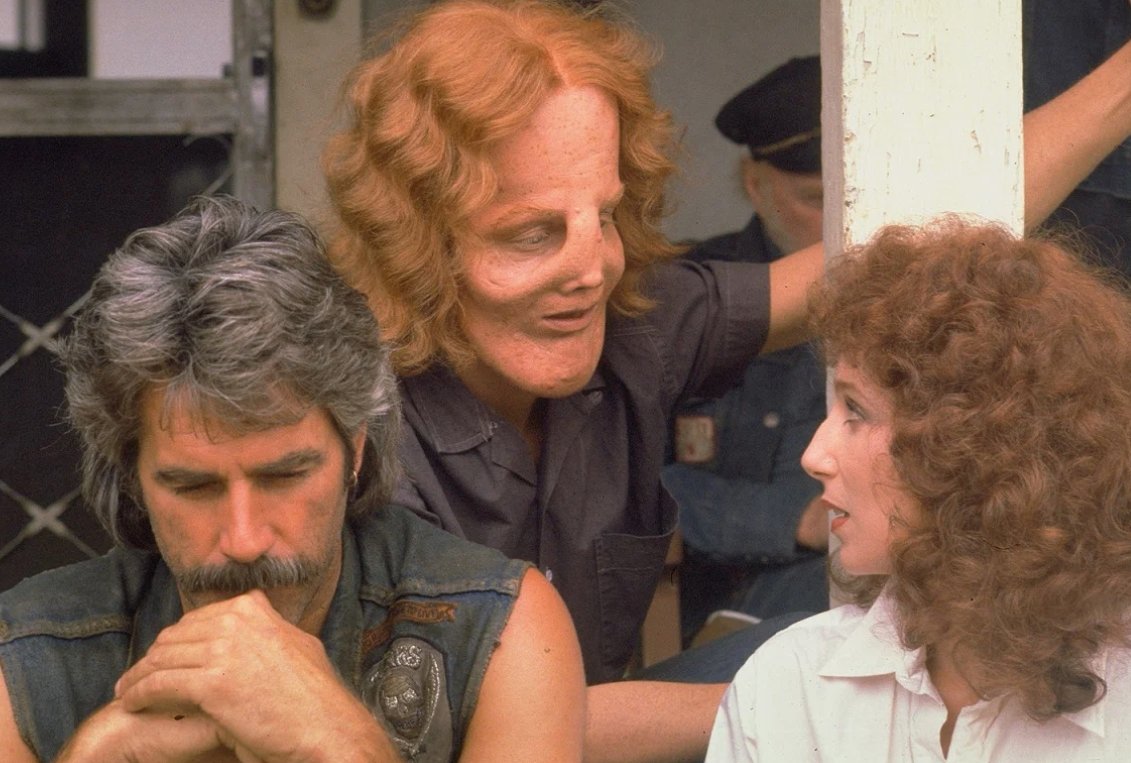 Cher in the role of the mother in Mask