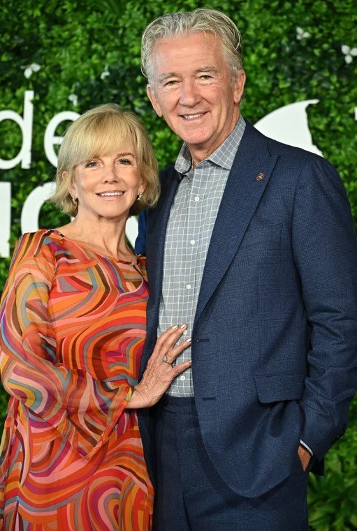 Patrick Duffy and Linda Purl happy together